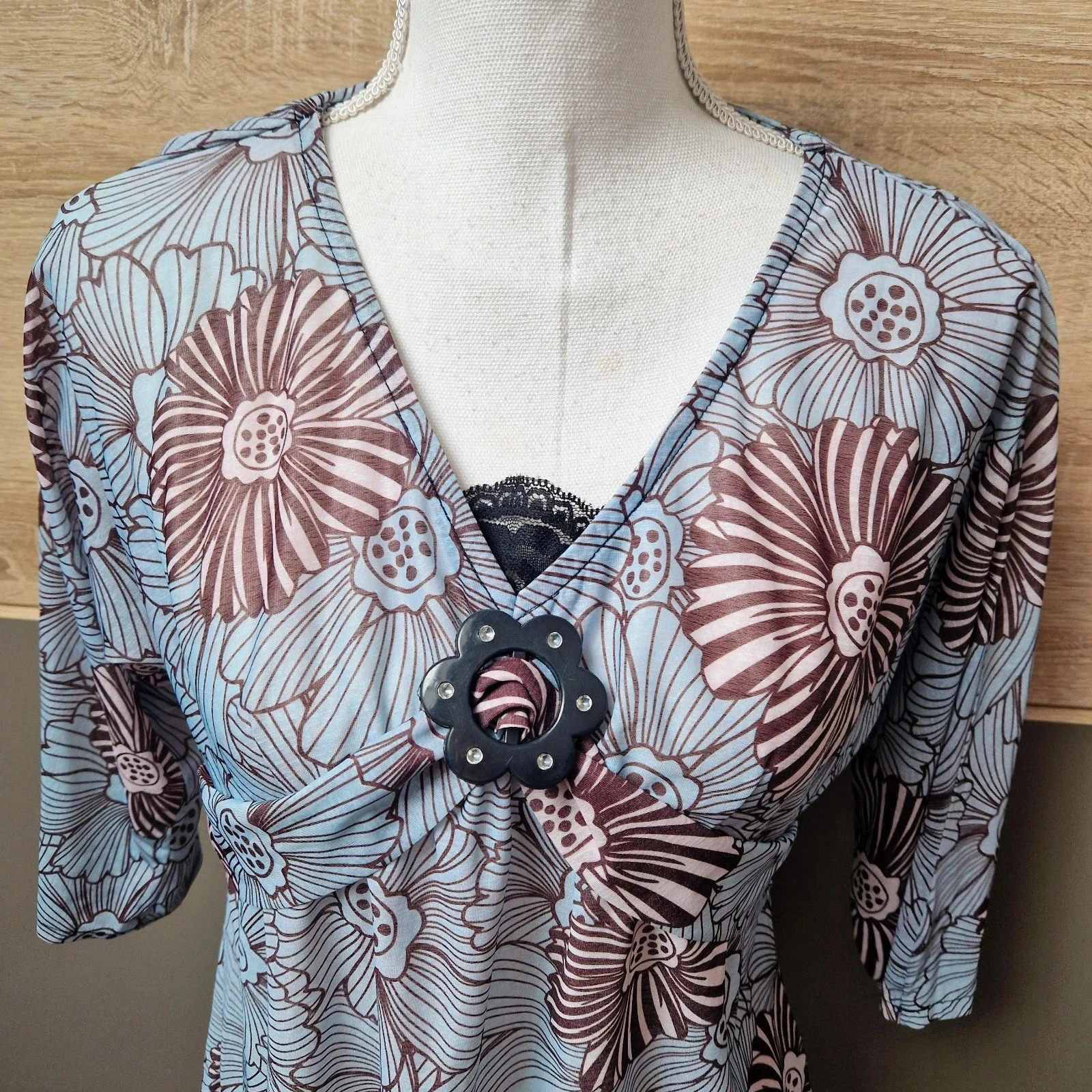 3/4 mouw shirt – photo 2